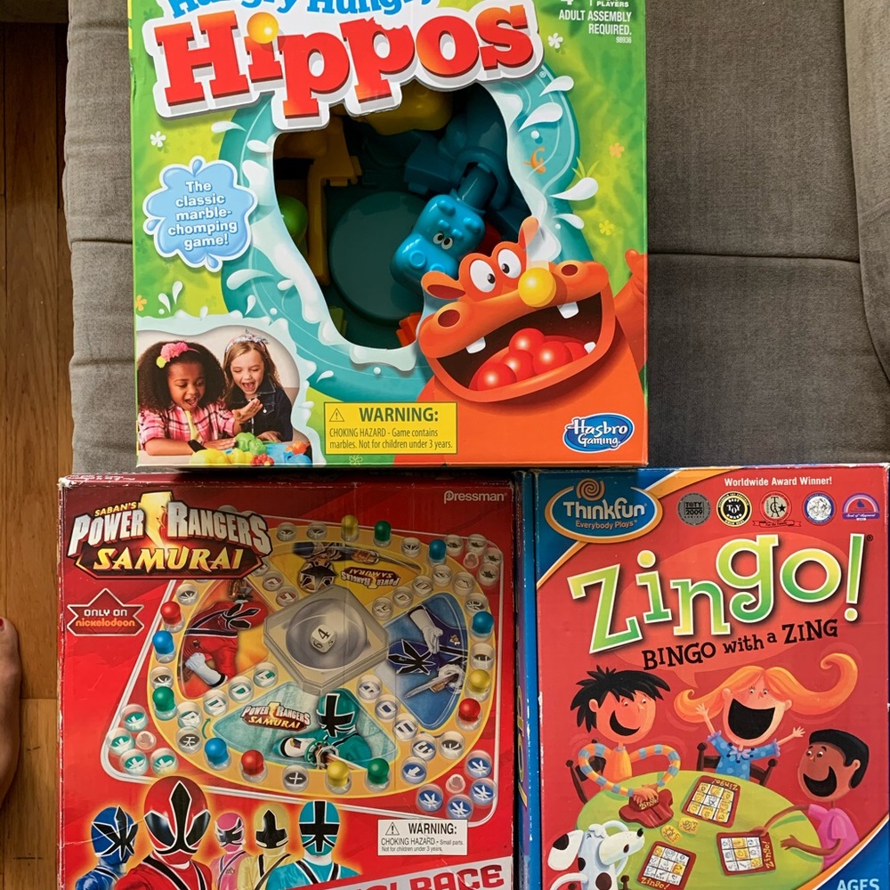 Set of 3 board games